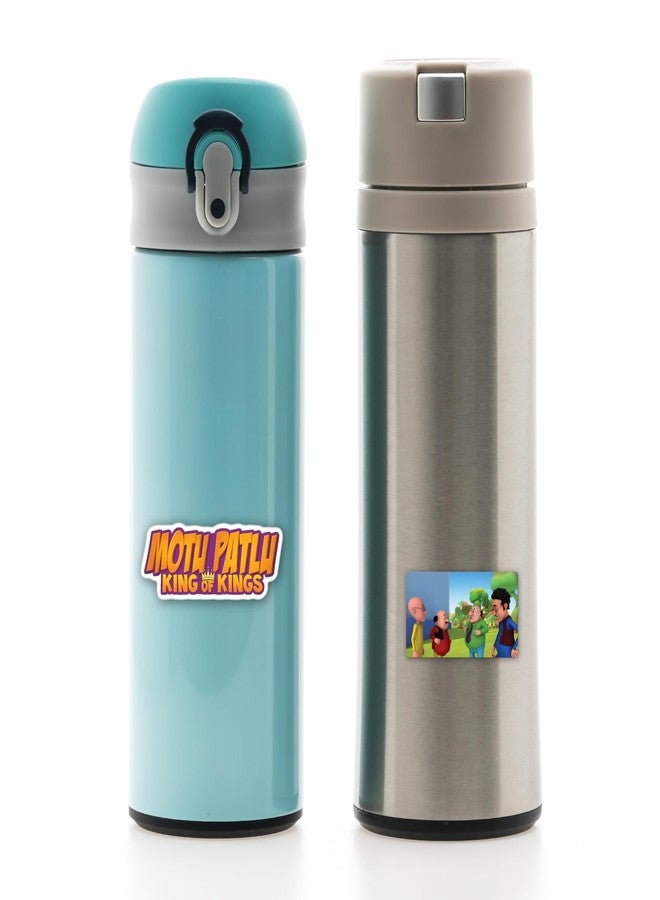 دي2سي مجموعة ملصقات فينيل لامعة بتصميم شخصيات كرتونية من موتو وباتلو، 21 شكلاً عشوائياً، مقاس 2 بوصة، ملصقات تزيينية لامعة للأطفال لأجهزة الكمبيوتر المحمول والهواتف وزجاجات المياه - Image 5